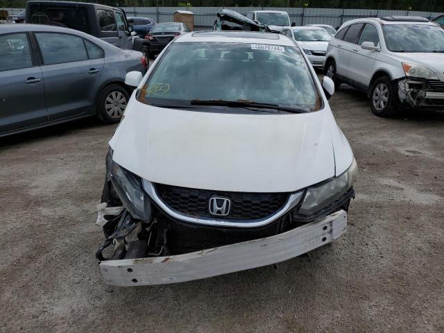 2HGFB2F99DH516219 - 2013 HONDA CIVIC EXL 白色 照片 5