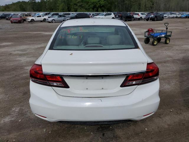 2HGFB2F99DH516219 - 2013 HONDA CIVIC EXL 白色 照片 6