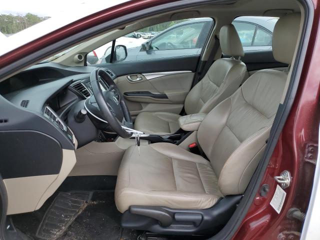 2HGFB2F99DH516219 - 2013 HONDA CIVIC EXL 白色 照片 7