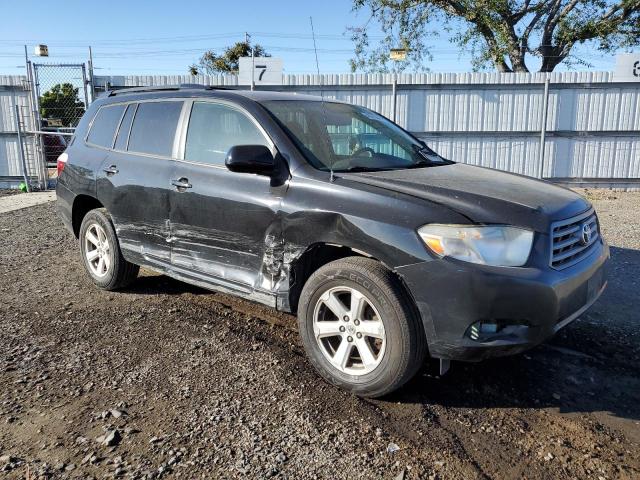 5TDZA3EH5AS006900 - 2010 TOYOTA HIGHLANDER BLACK photo 4