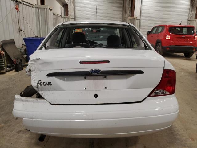 1FAFP33P42W225334 - 2002 FORD FOCUS LX WHITE photo 6