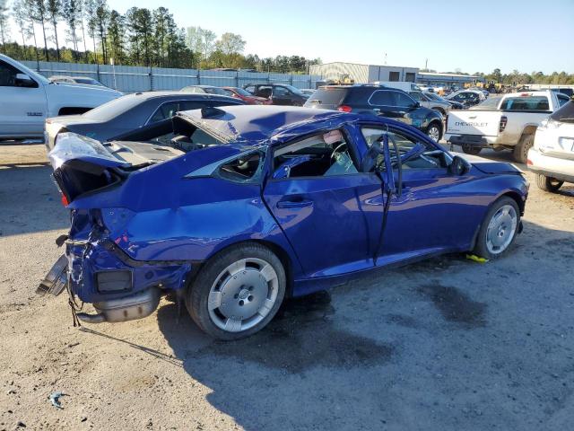 1HGCV1F38NA055210 - 2022 HONDA ACCORD SPORT BLUE photo 3