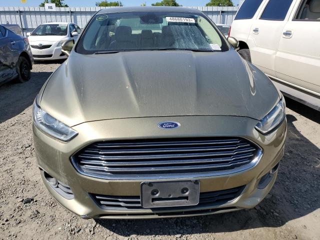 3FA6P0LU4DR128628 - 2013 FORD FUSION SE HYBRID GREEN photo 5