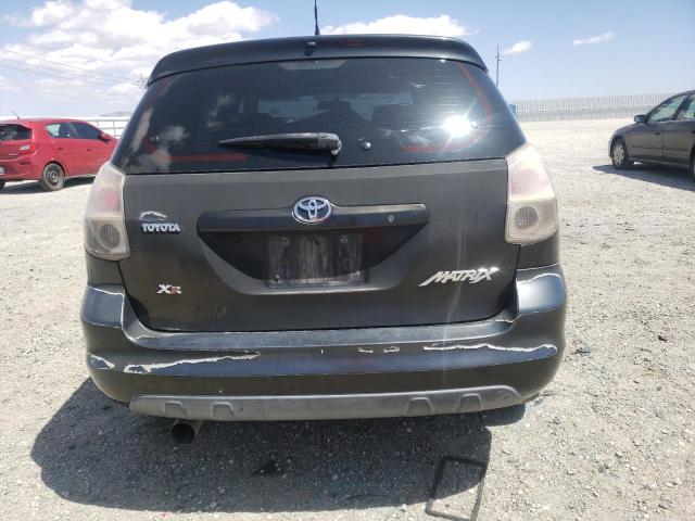 2T1KR32E76C614213 - 2006 TOYOTA COROLLA MA XR BLACK photo 6