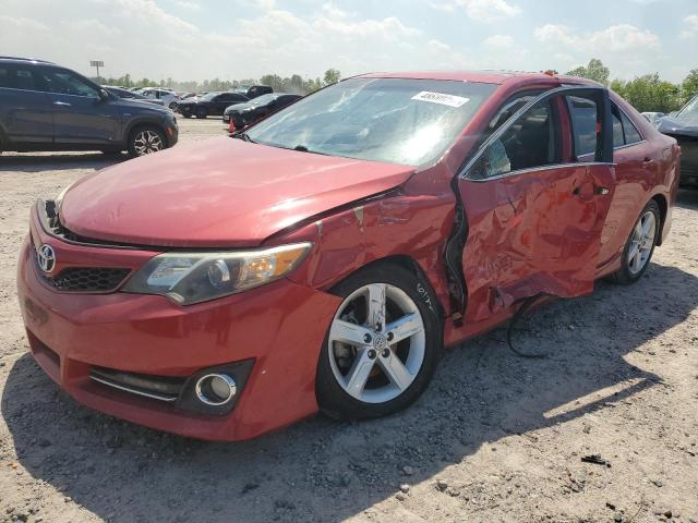 4T1BF1FK2DU655714 - 2013 TOYOTA CAMRY L RED photo 1