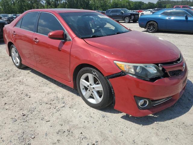 4T1BF1FK2DU655714 - 2013 TOYOTA CAMRY L RED photo 4