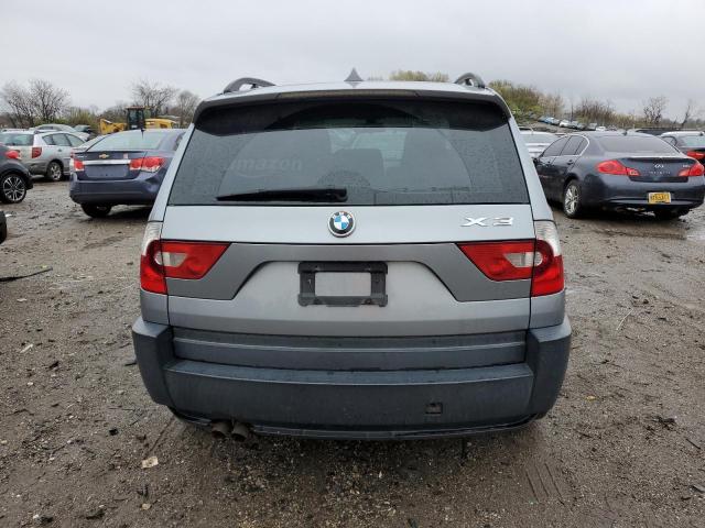 WBXPA93474WC33607 - 2004 BMW X3 3.0I GRAY photo 6