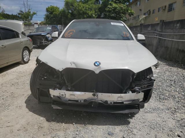 5UXCY6C08M9F03296 - 2021 BMW X6 XDRIVE40I WHITE photo 5