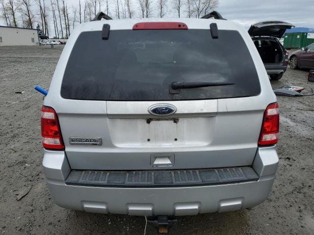 1FMCU9D7XAKB94910 - 2010 FORD ESCAPE XLT SILVER photo 6