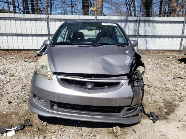 JHMGD38677S063204 - 2007 HONDA FIT S 银色 照片 5