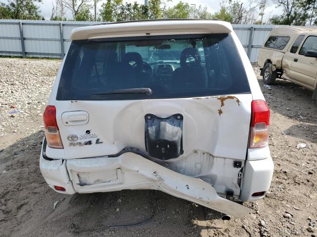 JTEGH20VX20076063 - 2002 TOYOTA RAV4 WHITE photo 6