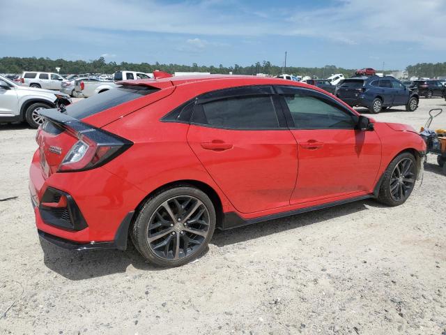 SHHFK7H99LU223609 - 2020 HONDA CIVIC SPORT TOURING RED photo 3