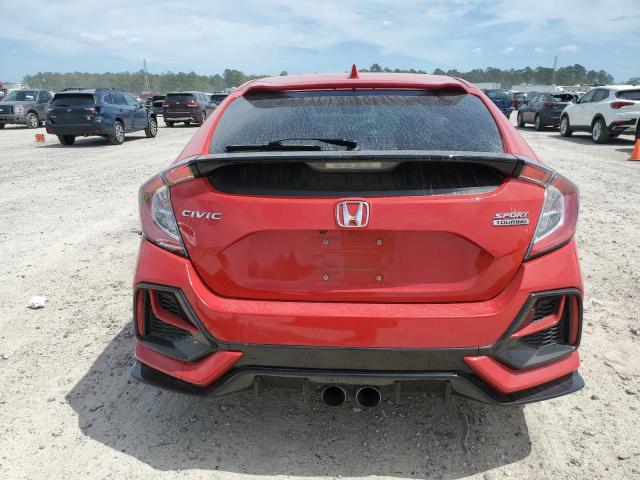 SHHFK7H99LU223609 - 2020 HONDA CIVIC SPORT TOURING RED photo 6