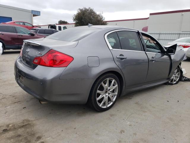 JN1CV6AP7CM620339 - 2012 INFINITI G37 BASE GRAY photo 3