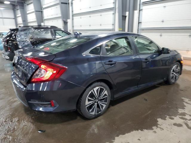 JHMFC1F7XJX012286 - 2018 HONDA CIVIC EXL BLUE photo 3