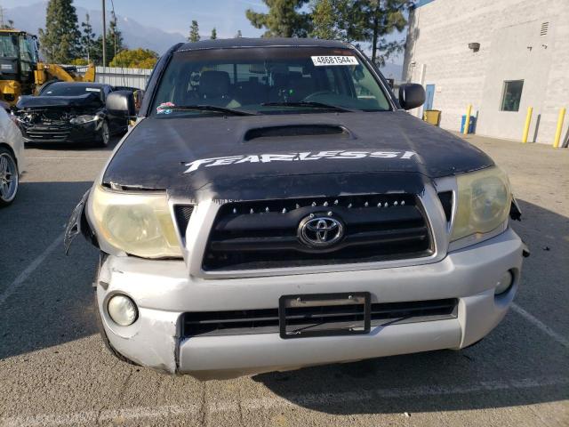 5TELU42N66Z162211 - 2006 TOYOTA TACOMA DOUBLE CAB SILVER photo 5