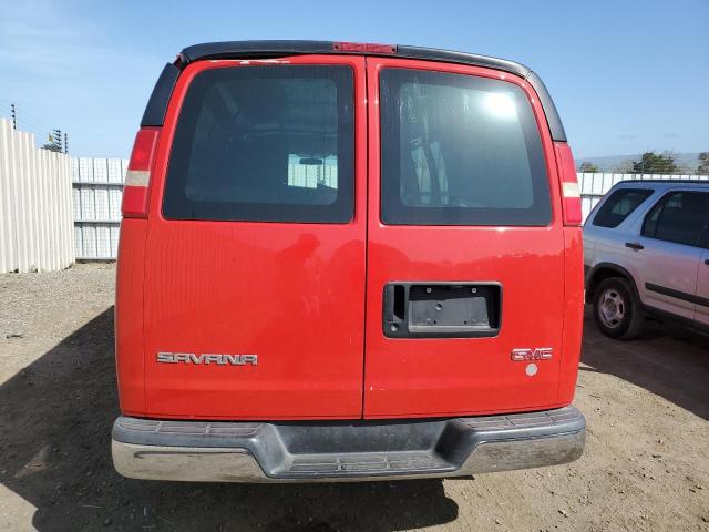 1GTGG25V751179763 - 2005 GMC SAVANA G2500 RED photo 6