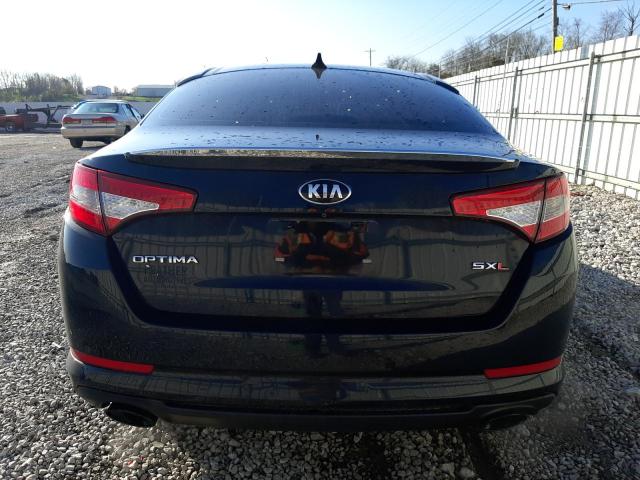 5XXGR4A67DG099726 - 2013 KIA OPTIMA SX BLACK photo 6