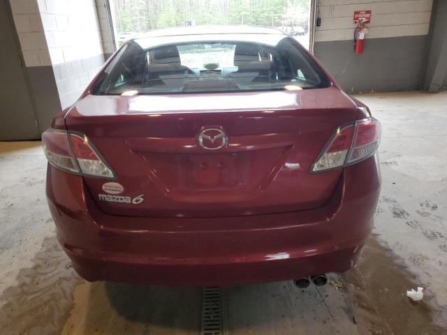 1YVHZ8CH0A5M44552 - 2010 MAZDA 6 I RED photo 6