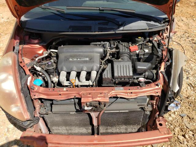 JHMGD38697S055489 - 2007 HONDA FIT S 橙色 照片 11
