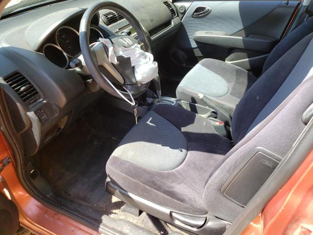 JHMGD38697S055489 - 2007 HONDA FIT S 橙色 照片 7