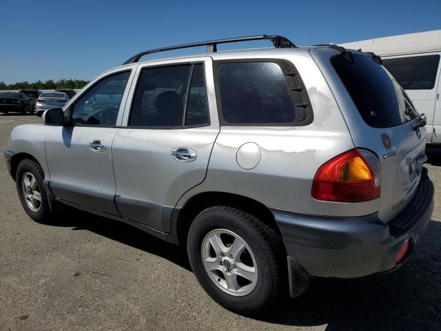 KM8SC13D03U387596 - 2003 HYUNDAI SANTA FE GLS SILVER photo 2