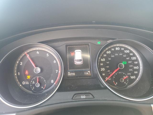 1V23C2CA2LC201386 - 2020 VOLKSWAGEN ATLAS CROS SE Blanc photo 9