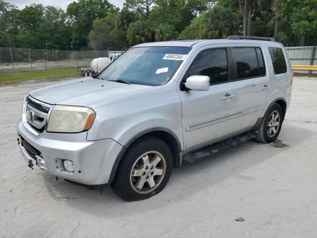 5FNYF48949B030208 - 2009 HONDA PILOT TOURING SILVER photo 1