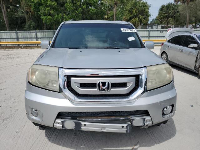 5FNYF48949B030208 - 2009 HONDA PILOT TOURING SILVER photo 5