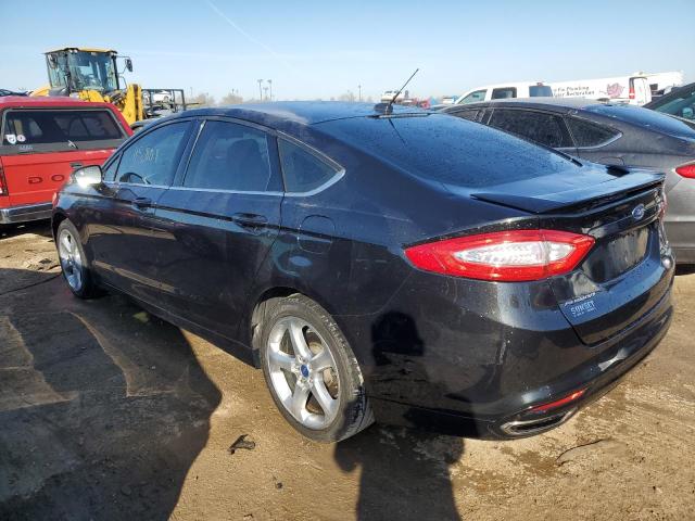 3FA6P0H93FR268564 - 2015 FORD FUSION SE BLACK photo 2