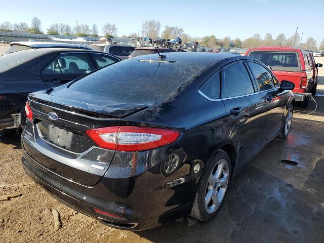 3FA6P0H93FR268564 - 2015 FORD FUSION SE BLACK photo 3