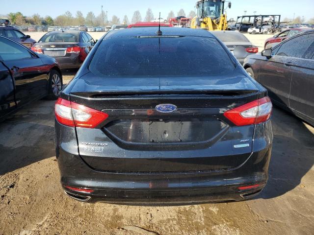 3FA6P0H93FR268564 - 2015 FORD FUSION SE BLACK photo 6