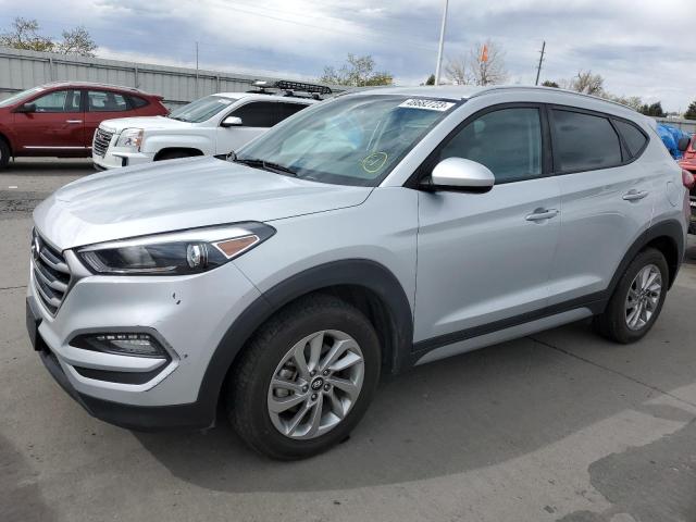 KM8J3CA49JU764045 - 2018 HYUNDAI TUCSON SEL SILVER photo 1