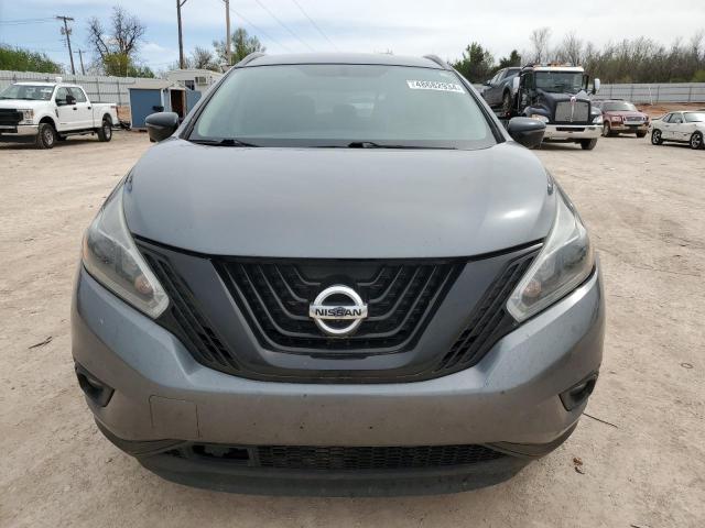 5N1AZ2MG3JN147328 - 2018 NISSAN MURANO S GRAY photo 5