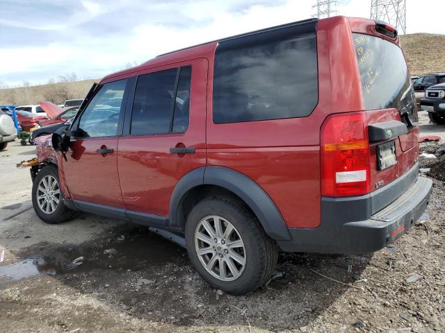 SALAG25458A460499 - 2008 LAND ROVER LR3 HSE RED photo 2