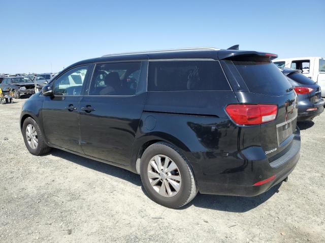 KNDMB5C18G6160907 - 2016 KIA SEDONA LX BLACK photo 2