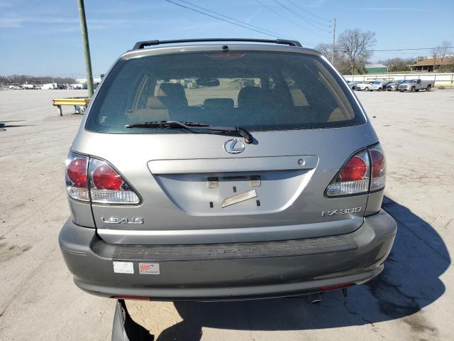 JTJGF10U230150487 - 2003 LEXUS RX 300 SILVER photo 6