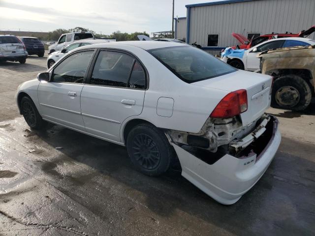2HGES16304H626741 - 2004 HONDA CIVIC DX VP WHITE photo 2