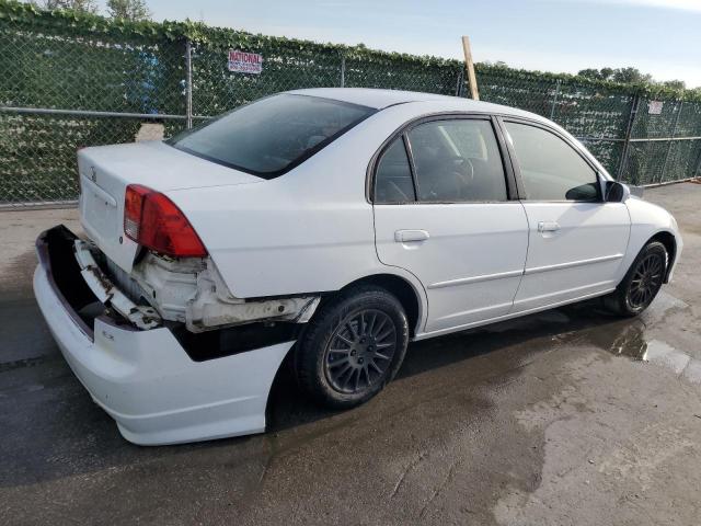 2HGES16304H626741 - 2004 HONDA CIVIC DX VP WHITE photo 3