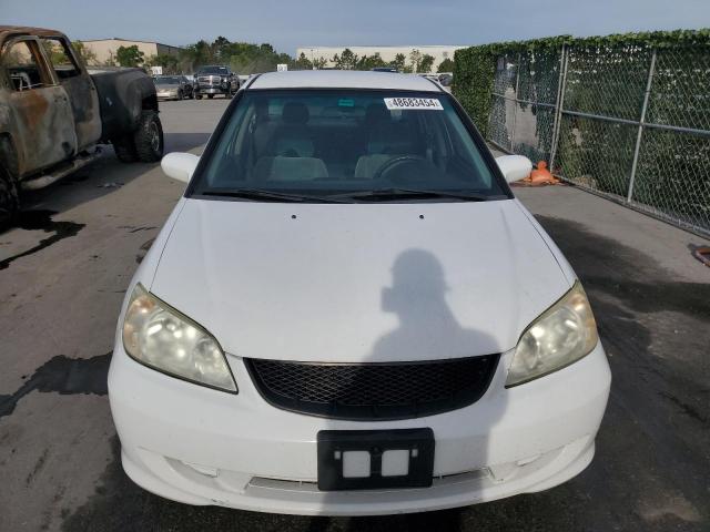 2HGES16304H626741 - 2004 HONDA CIVIC DX VP WHITE photo 5