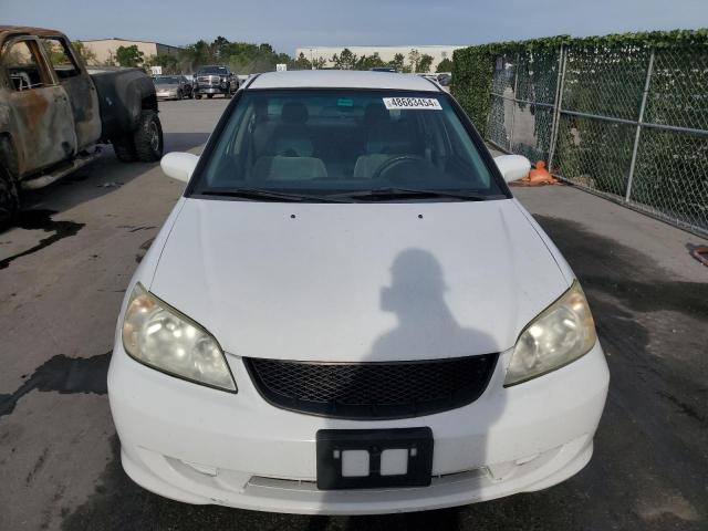 2HGES16304H626741 - 2004 HONDA CIVIC DX VP WHITE photo 5