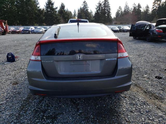 JHMZE2H31CS006139 - 2012 HONDA INSIGHT GRAY photo 6