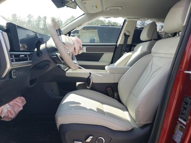 5NMP24G1XRH014967 - 2024 HYUNDAI SANTA FE SEL Qırmızı foto 7