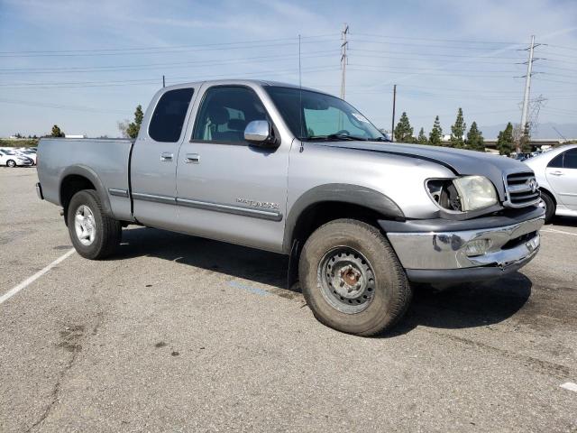 5TBRT34152S316540 - 2002 TOYOTA TUNDRA ACCESS CAB SILVER photo 4