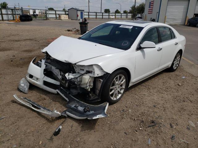 1G1ZE5E01CF294033 - 2012 CHEVROLET MALIBU LTZ თეთრი ფოტო 2
