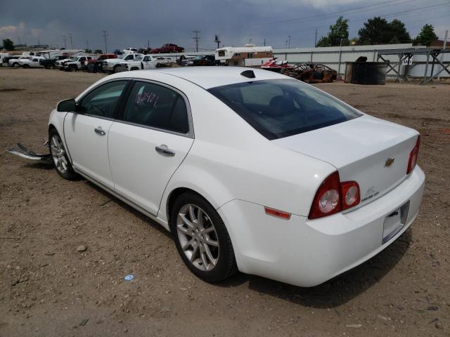1G1ZE5E01CF294033 - 2012 CHEVROLET MALIBU LTZ თეთრი ფოტო 3