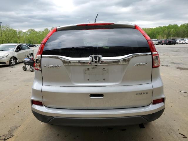 2HKRM4H40GH683177 - 2016 HONDA CR-V SE SILVER photo 6