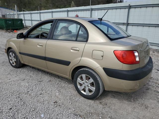 KNADE223196561398 - 2009 KIA RIO BASE GOLD photo 2