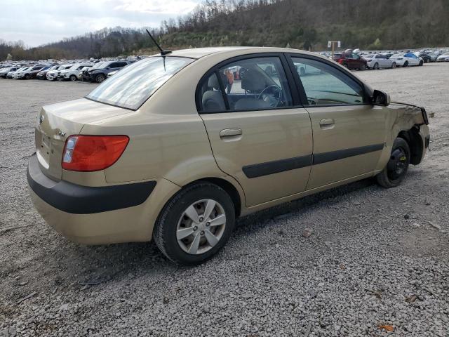 KNADE223196561398 - 2009 KIA RIO BASE GOLD photo 3