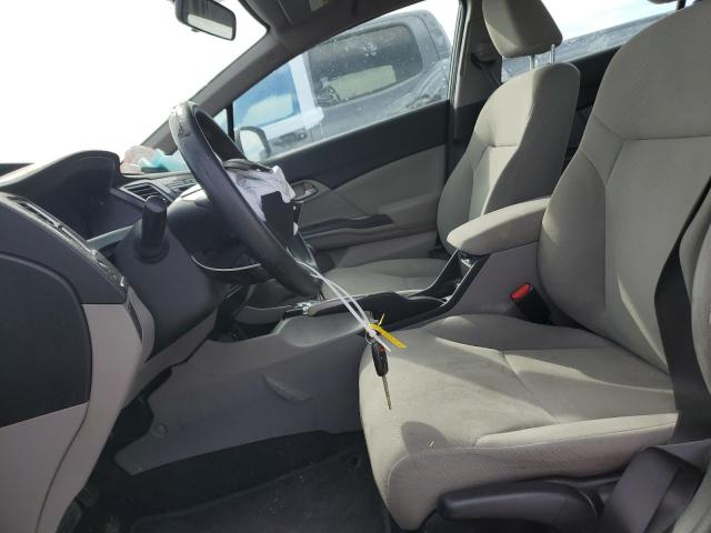 19XFB2F58DE237402 - 2013 HONDA CIVIC LX GRAY photo 7